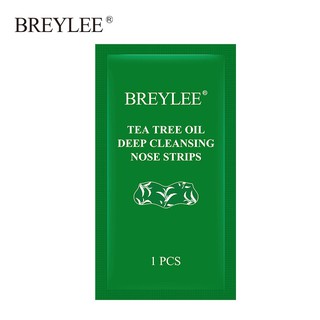 Mặt nạ lột mụn đầu đen dưỡng da BREYLEE với tinh chất dầu trà 1pcs
