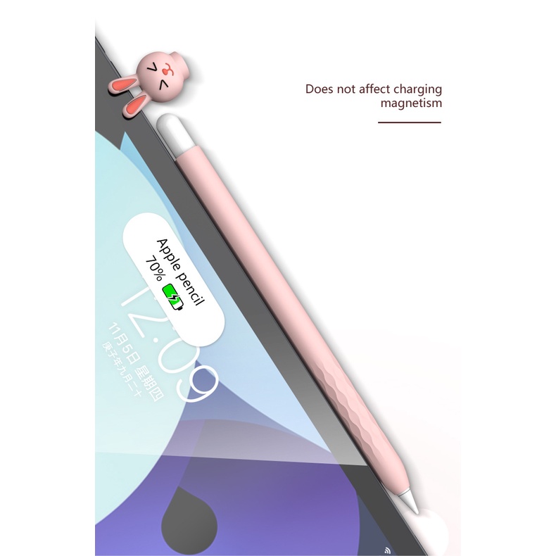 Bao Case Animal Cute bảo vệ cho bút Apple Pencil 1 / Pencil 2.