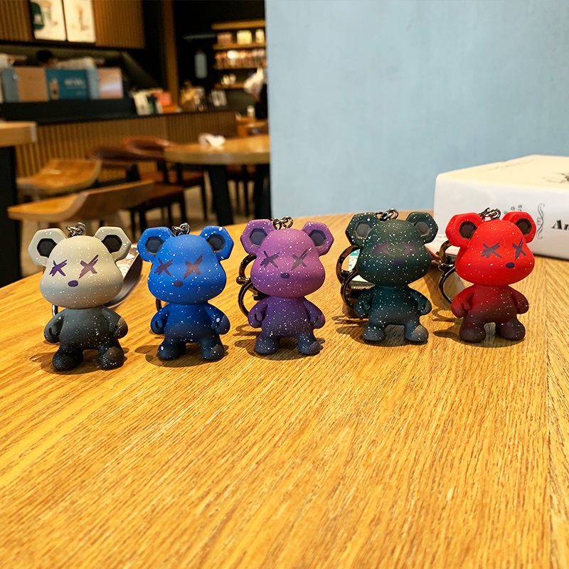 Móc khóa hình gấu phụ kiện treo ví, túi xách, balo dễ thương Soulmate Store - SMMK02