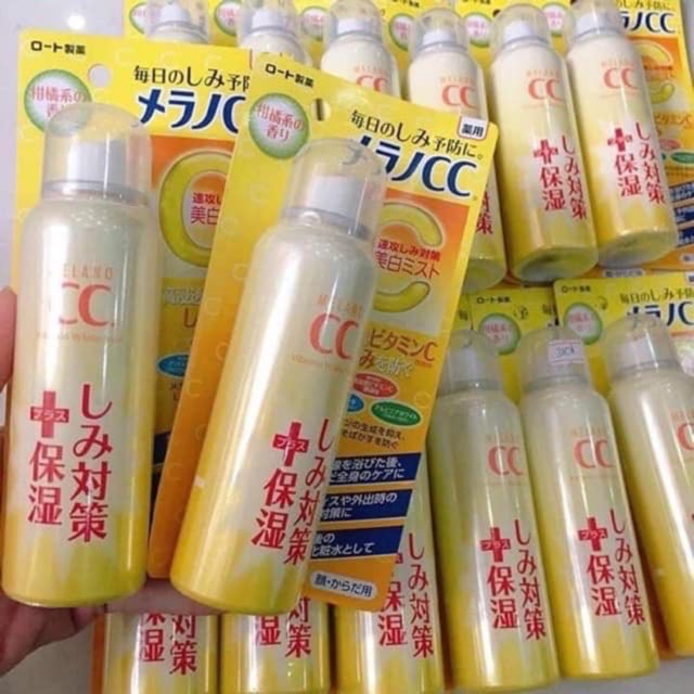 XỊT KHOÁNG CC Melano 100ml Nhật Bản