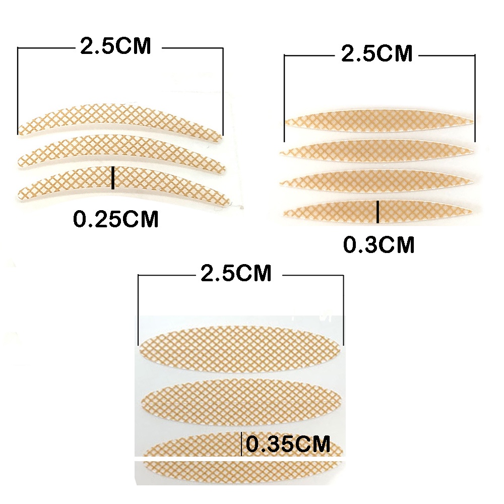 Set 20 Cặp Miếng Dán Kích Mí Vô Hình Tiện Dụng