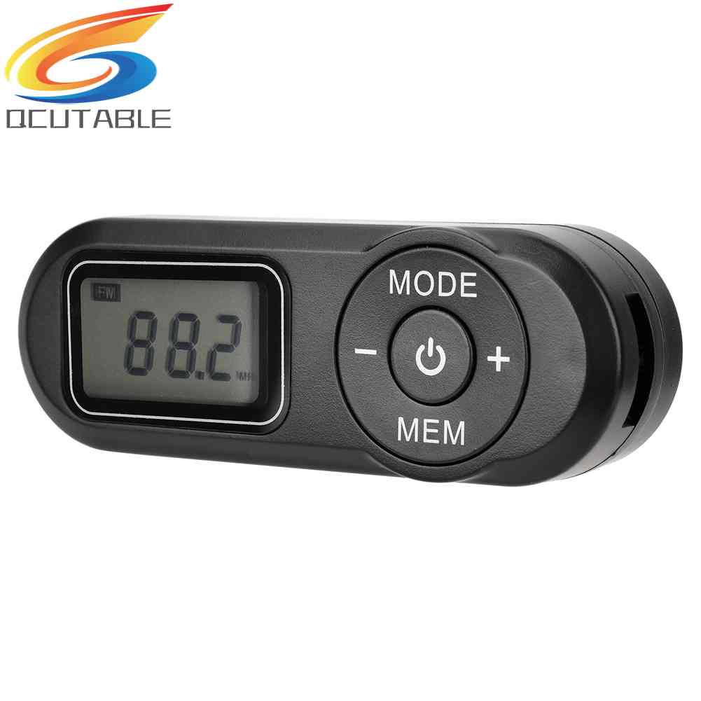 Máy Nghe Đài FM Mini Màn Hình LCD Kỹ Thuật Số Có Thể Sạc Lại Tiện Dụng
