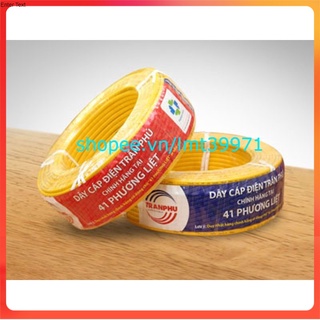 40 met Dây điện Trần Phú chính hãng lõi đôi 2x4.0mm