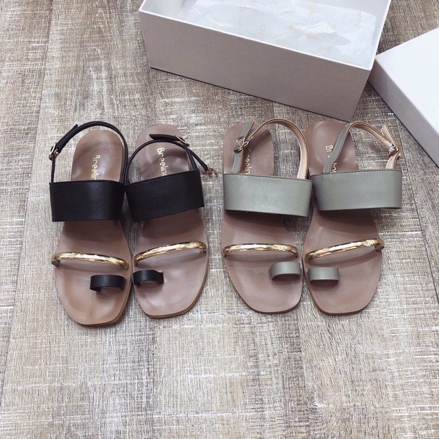 Sandal quai bạc fullbox