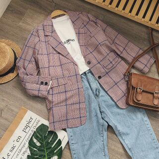 ÁO KHOÁC VEST CARO GINGHAM 