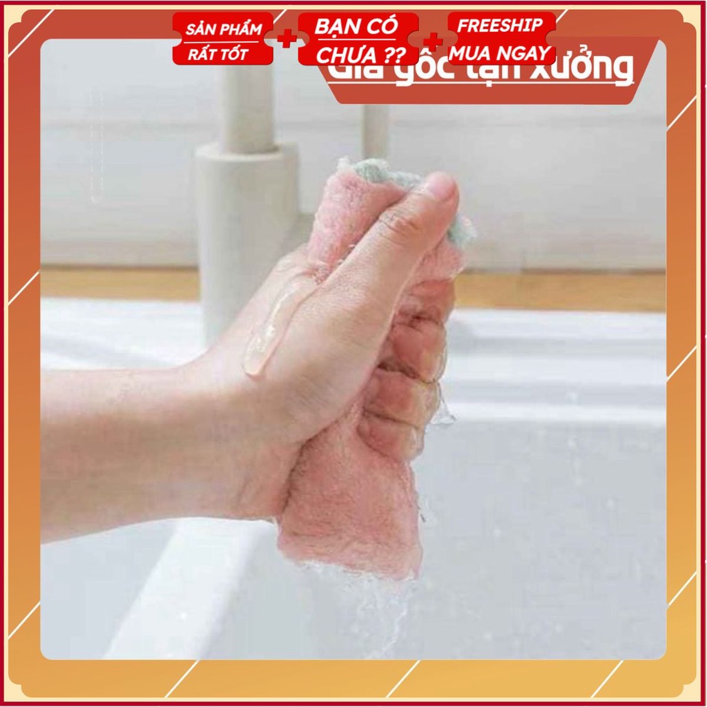 Sẵn hàng Bán sỉ 10 khăn lau nhà bếp đa năng siêu thấm nước .