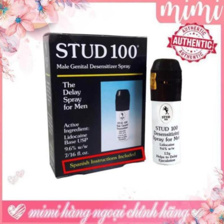 chai xịt STUD | STUD 100 Chính Hãng UK - Thể hiện đẳng cấp mạnh mẽ phái mạnh