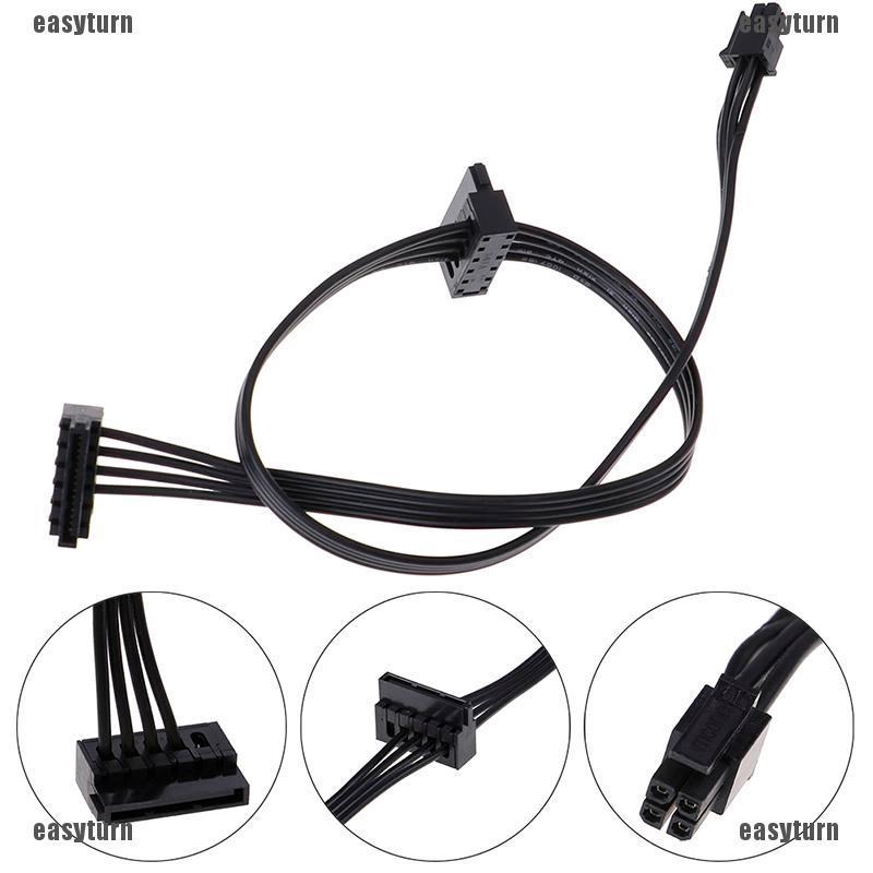 🌸ĐẦY ĐỦ 🌸1Pc 45CM mini 4 Pin to 2 Sata SSD power supply cable for lenovo M410 M610 M415