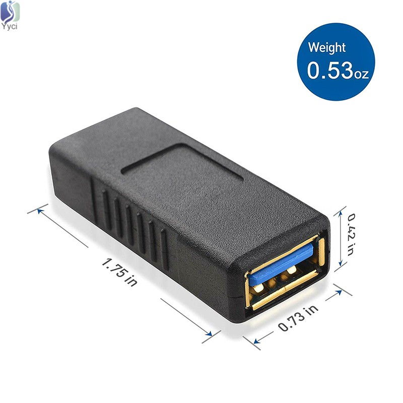 Bộ Chuyển Đổi Usb-A Female Sang Usb-A Female Adapter Usb 3.0 Double Female