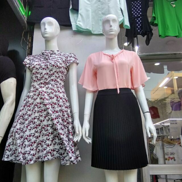 Chân váy xếp ly ngắn tới gối Linh chi CVXL100, dài 49cm [HÀNG SHOP- ĐỔI TRẢ THOÀI MÁI] | BigBuy360 - bigbuy360.vn