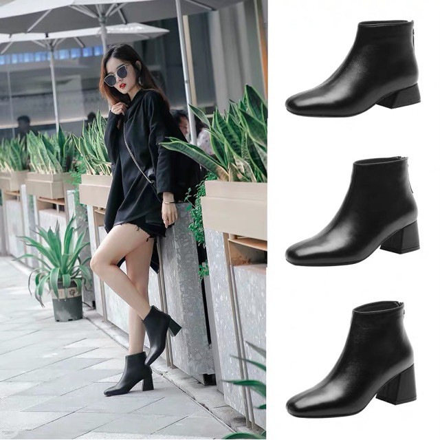 Bốt Nữ Hàn Quốc Đế 7p Khoá Sau Nhẹ Nhàng Cho Nàng cực rẻ | BigBuy360 - bigbuy360.vn