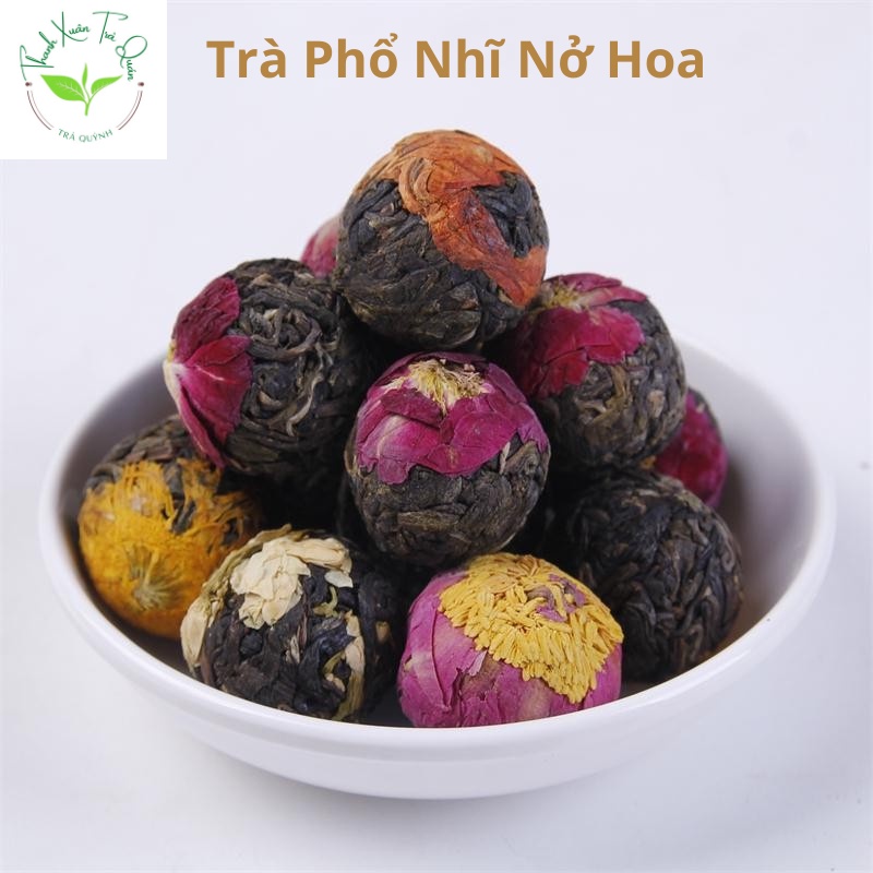 Combo 20 Viên Trà Nở Hoa Phổ Nhĩ Đặc Sản (Sản phẩm chất lượng cao)