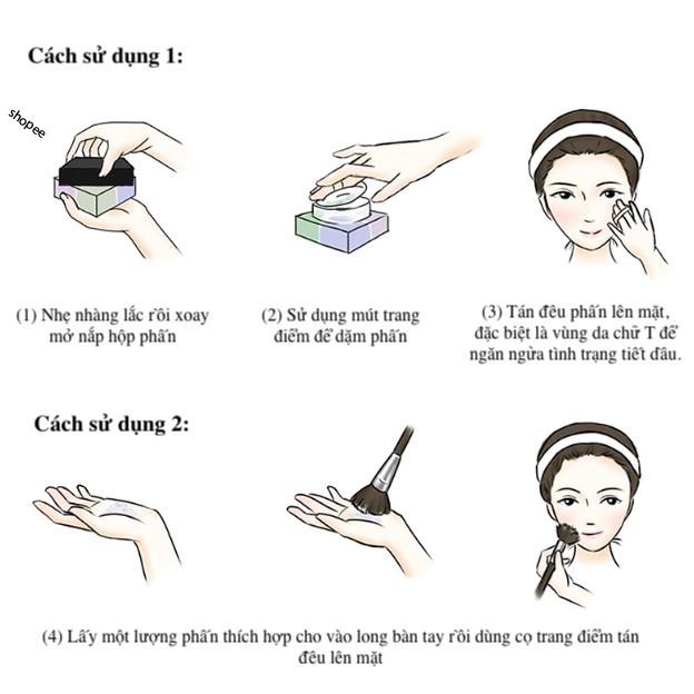 10 Phấn phủ NOVO 12g gồm 4 màu giúp kiềm dầu chất lượng cao | BigBuy360 - bigbuy360.vn