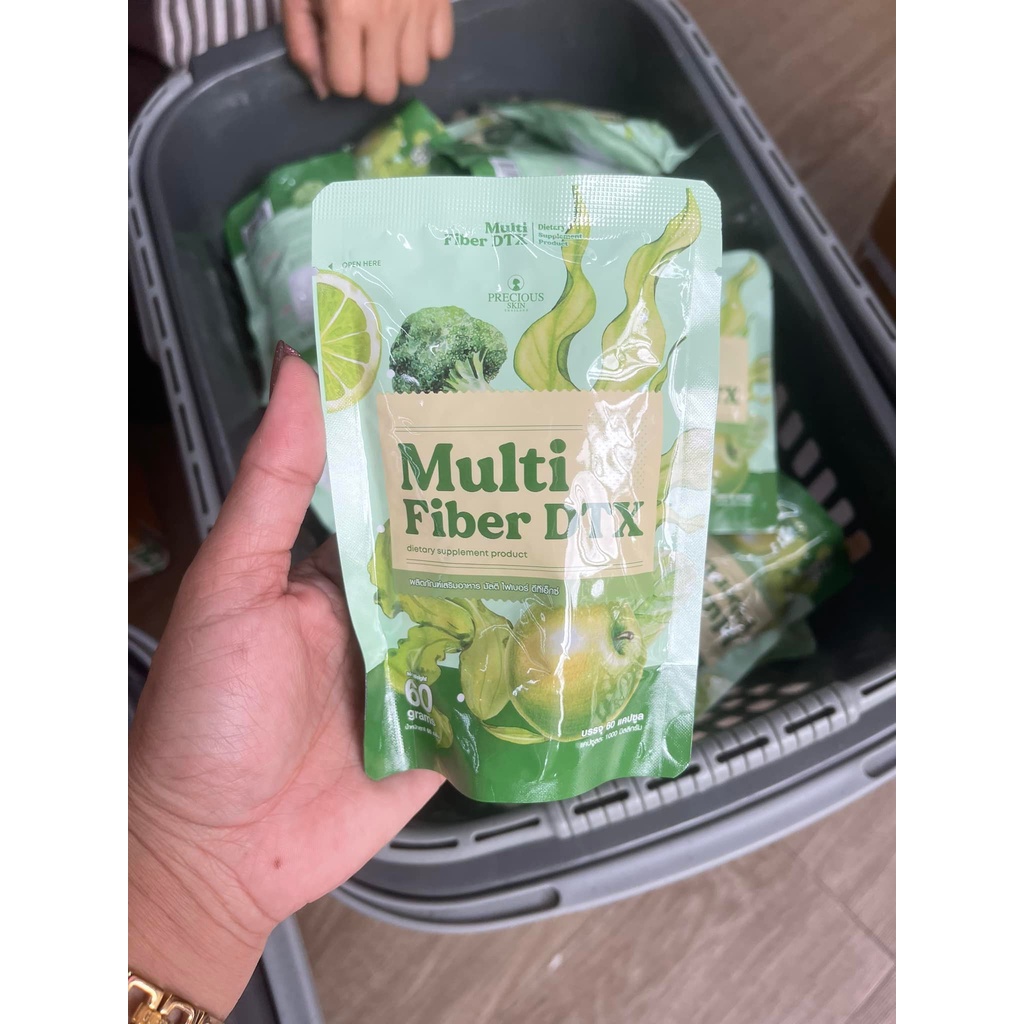 Giảm cân rau củ đẹp da Multi Fiber DTX Thái Lan