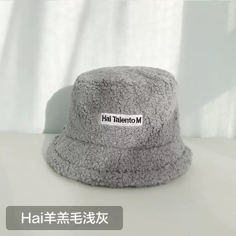 [Hàng loại 1] Mũ bucket lông cừu cao cấp phong cách Hàn Quốc