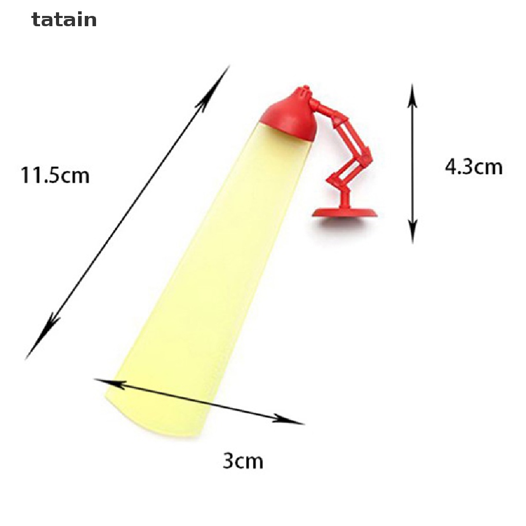 [TAT] Lovely Cartoon Lamp Bookmark for More Fun Reading 3D Stereo Wacky Bookmarks CVX