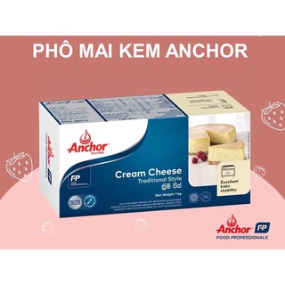 Cream Cheese Anchor 1Kg - DATE MỚI 2024