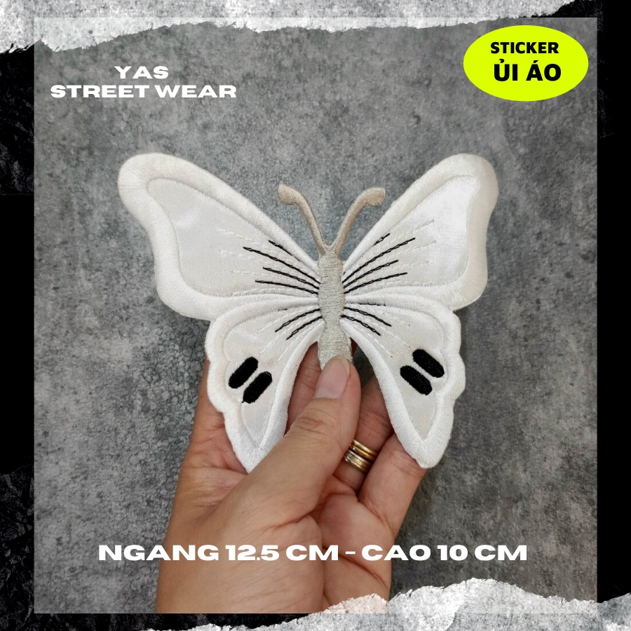Sticker ủi áo cao cấp, miếng dán quần áo dùng làm Patch ủi, miếng vá quần áo, vá áo phao, trang trí BALO
