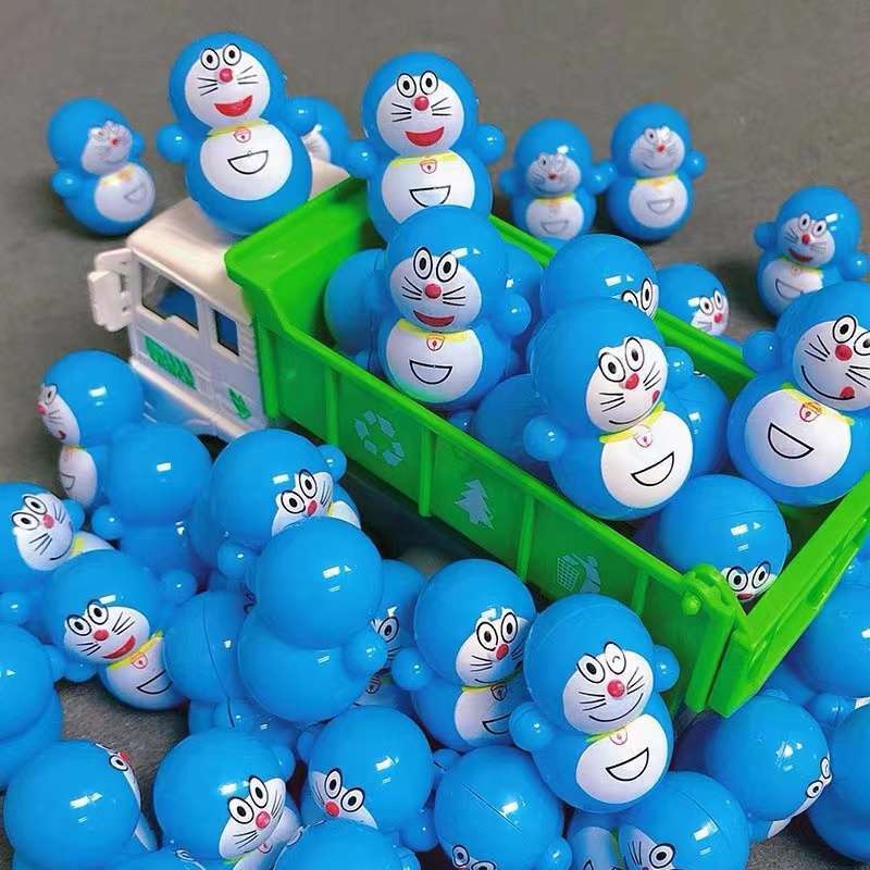 Set 10 Lật đật mini đồ chơi lật đật mini doraemon cho bé cute dễ thương giá rẻ pikachu, minion Pandora112