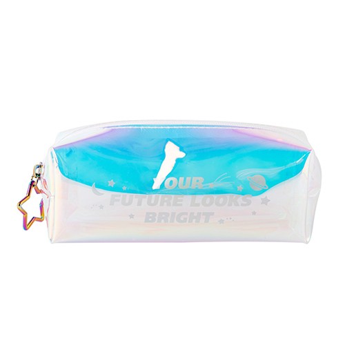 Hộp Đựng Bút Viết ARTBOX Hàn Quốc Trong Suốt Có Khóa Kéo Hình Ngôi Sao