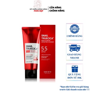 Sữa rửa mặt dưỡng ẩm phục hồi da Some By Mi Snail Truecica Miracle Repair Low PH Gel Cleanser 100ml