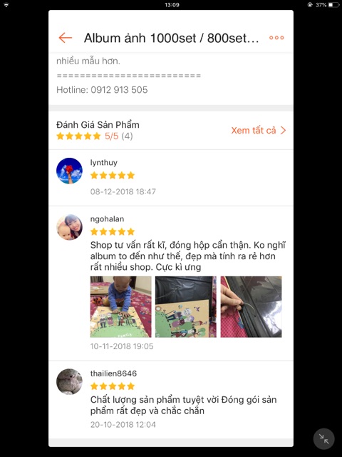 Album gia đình quyển 1000 ảnh và 800 ảnh