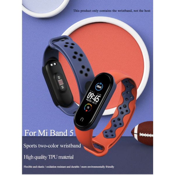 Dây đeo miband Mijobs thể thao Xiaomi Miband 5 Xiaomi Miband 6