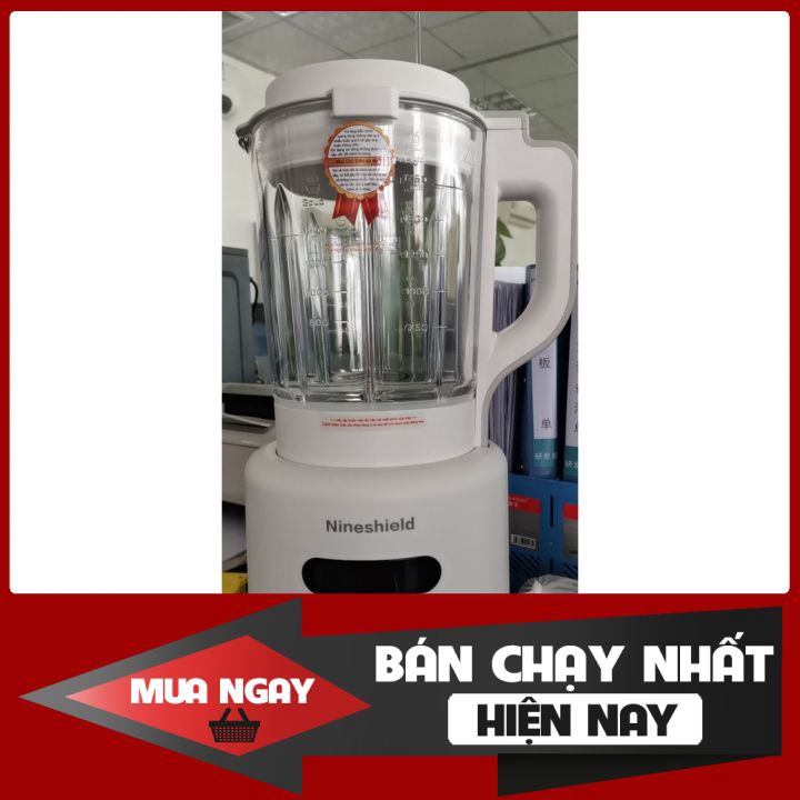 Máy Làm Sữa Hạt Đa Năng Nine Shield - Thay Thế 7 Loại Dụng Cụ Trong Bếp 1,8 Lit