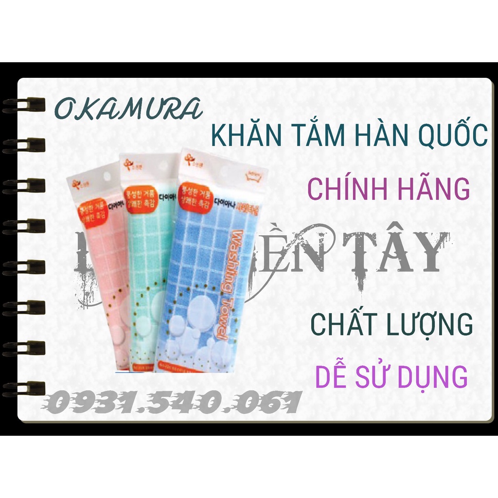 KHĂN TẮM MASSAGE HÀN QUỐC SIÊU BỌT TẨY DA CHẾT CHẤT LƯỢNG HÀNG ĐẦU