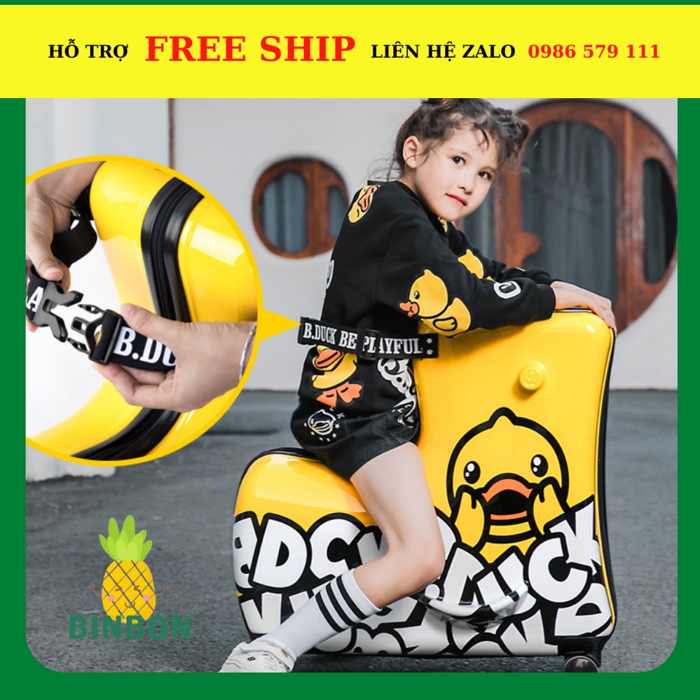 (giá đã có shiip) Vali xịn xò B.duck ( 24 inch ) phiên bản hoàng cung zj4 - freeeshiip chat zal0 ( như trong ảnh)