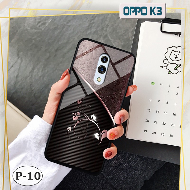 Ốp lưng kính OPPO K3- hình 3D