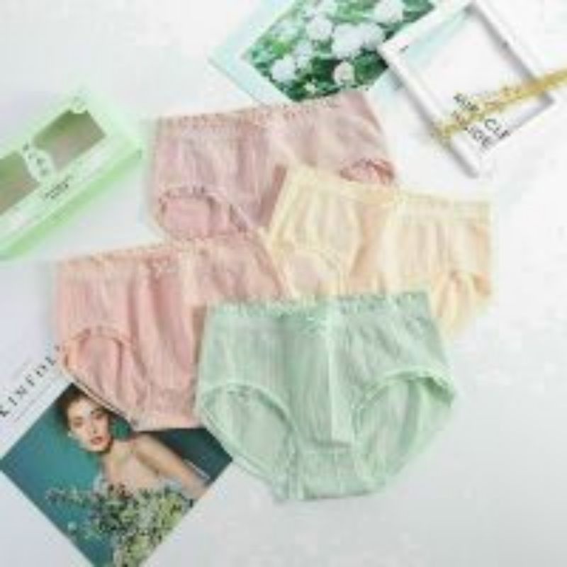 Quần Lót Nữ Cotton Kháng Khuẩn Mềm Mại, Quần Chip Nữ | BigBuy360 - bigbuy360.vn