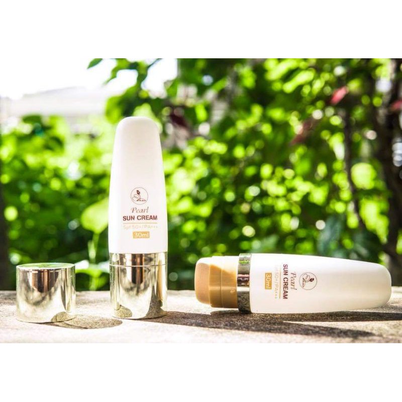 KEM CHỐNG NẮNG DƯỠNG DA NGỌC TRAI PEARL SUNCREAM MINIGARDEN