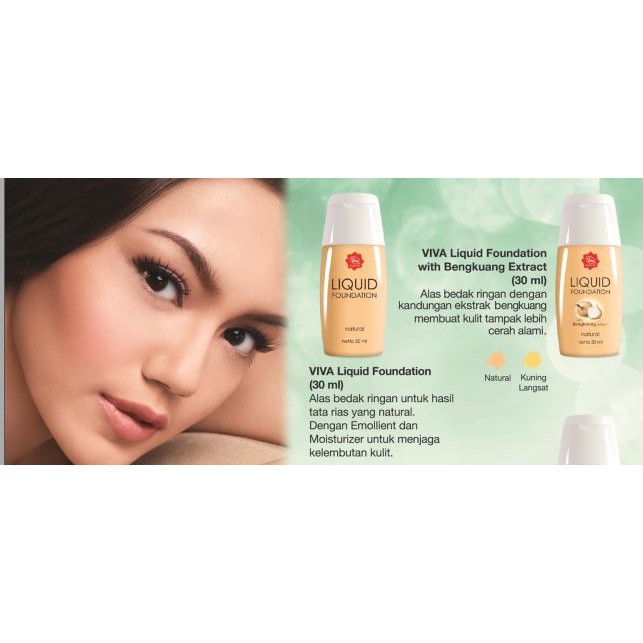 (hàng Mới Về) Kem Nền Dạng Lỏng Viva 30ml | BigBuy360 - bigbuy360.vn