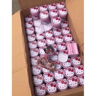 Hộp chun buộc tóc hello kitty cho bé