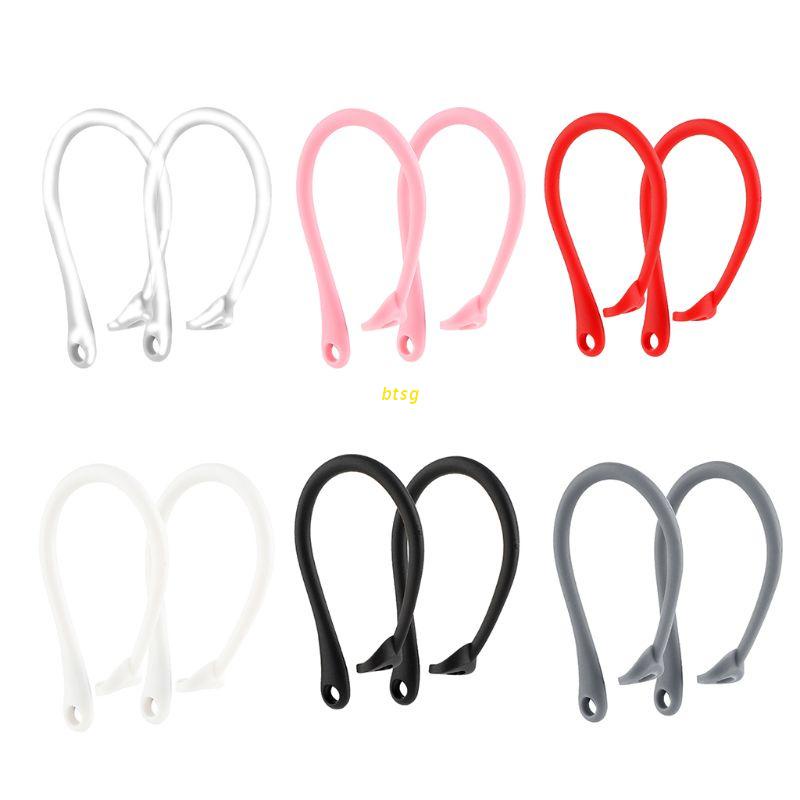 1 Cặp dây đeo tai nghe bluetooth Airpods Pro bằng silicon mềm chống rơi / chống mất