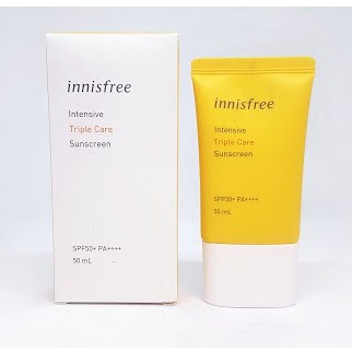 Kem Chống Nắng Innisfree Triple Shield 50ml - Chống Tia UV Cực Mạnh