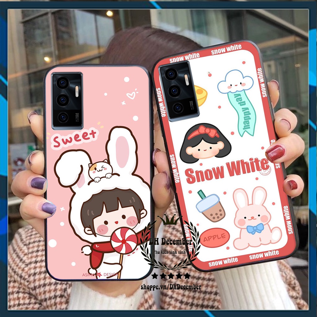 Ốp lưng Vivo V23E in hình 3D lucky, gấu Brick xinh xắn - KHÔNG NÊN BỎ LỠ