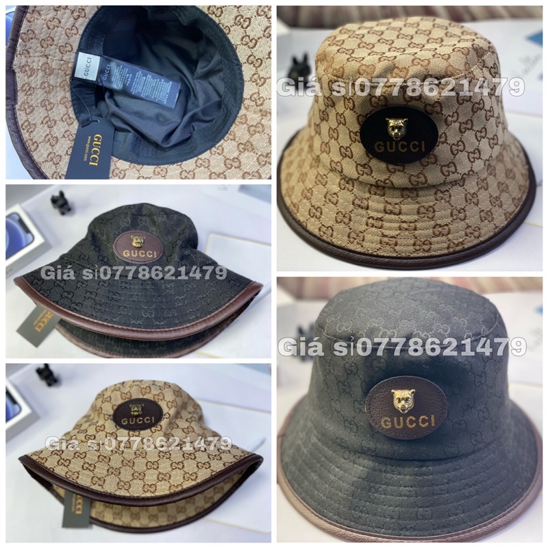 Mũ bo bucket gg mạc da đầu soi in chữ Bo bucket thời trang nam nữ