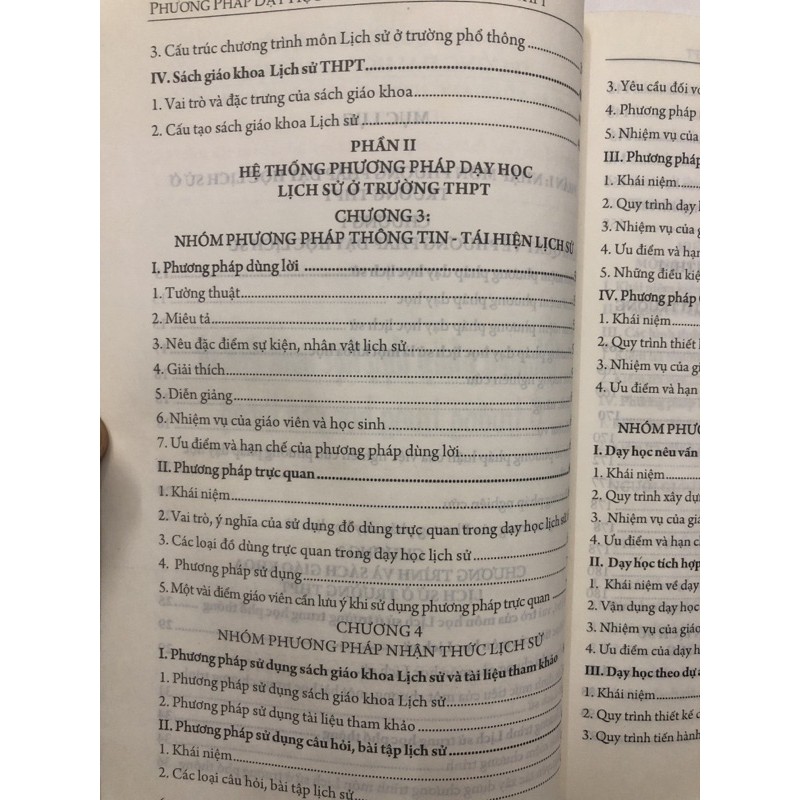 Sách - Phương pháp dạy học môn Lịch Sử ở trường trung học phổ thông