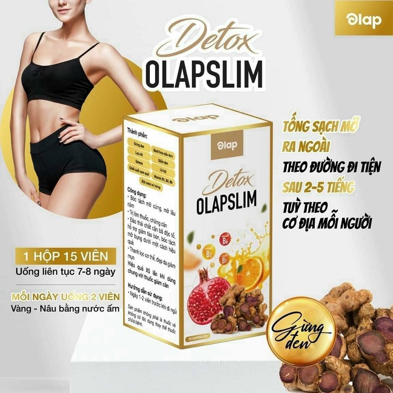 Detox xổ mỡ ban đêm Olapslim