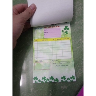 Cuốn hoá đơn 50 tờ in sẳn