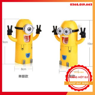 BỘ NHẢ KEM ĐÁNH RĂNG MINION