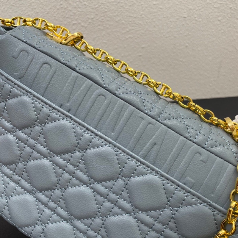 Túi đeo chéo da thật size 21cm thương hiệu Dior CD cao cấp mẫu mới