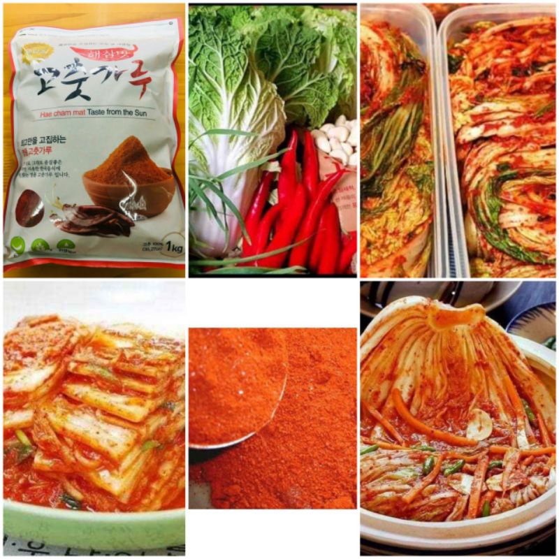 Combo 1 thùng 10kg Ớt Bột HAECHAM Làm Kim Chi HQ Haecham(10KG)