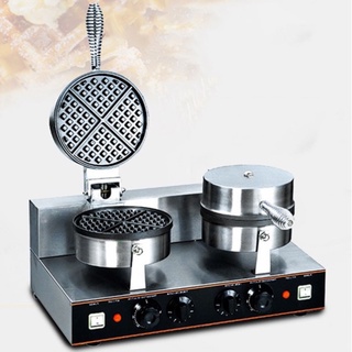 Máy làm bánh kẹp - bánh waffle công nghiệp Đôi