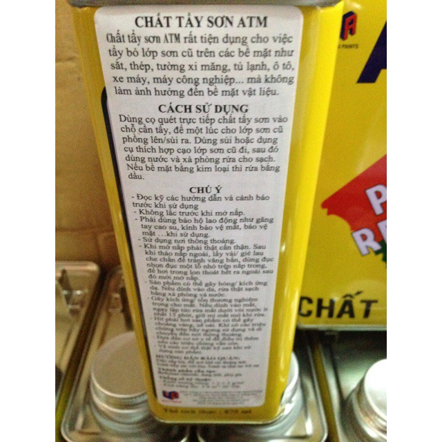 Chất tẩy sơn ATM