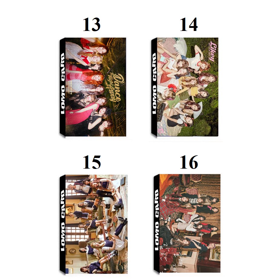(20 mẫu khác nhau) Hộp lomo lomocard idol TWICE