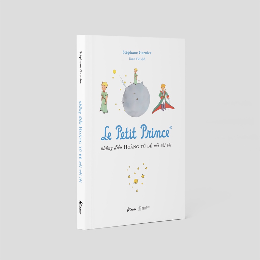Sách Le Petit Prince - Những Điều Hoàng Tử Bé Nói Với Tôi - Đai Đỏ - Tặng Kèm Postcard Đặc Biệt