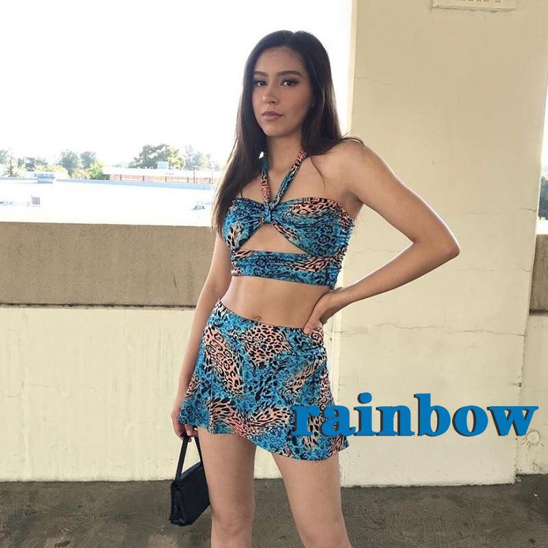 Set Áo Lửng Sát Nách Và Chân Váy Ngắn Thời Trang Dành Cho Nữ | BigBuy360 - bigbuy360.vn